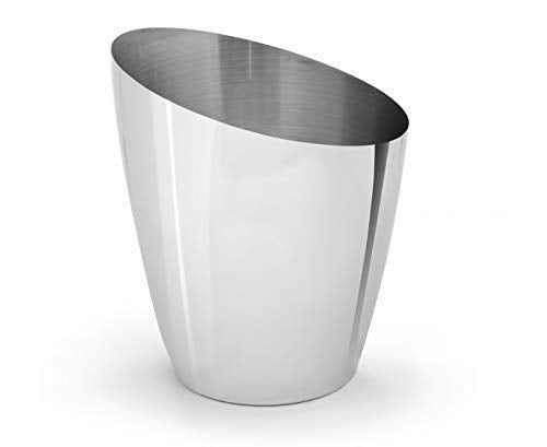 Premium Stainless Steel Champagne Wine, Beer, Ice Bucket, Heavy Built Bottle Bar Cooler, 6 L, Silver