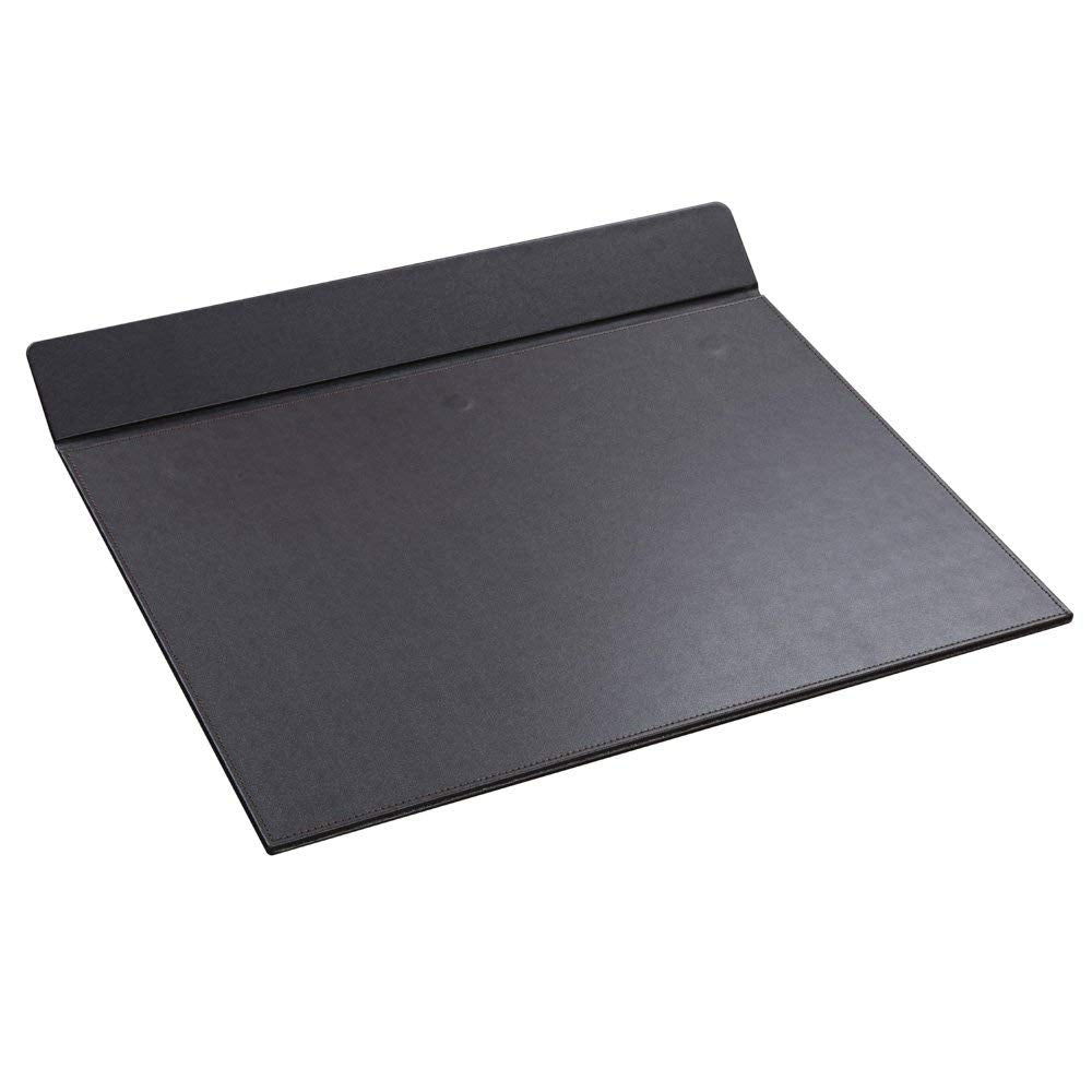NJ Large Rectangle A3 Desk Writing Pad & Drawing Board Writing Pad Tablet with Magnetic Paper Clip for Hotel Front Desk, Planner, Reception Desk, Blotter: 18x14": BLACK