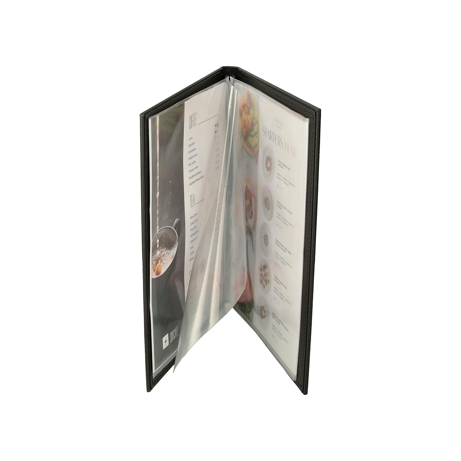 NJ Restaurant Menu Covers Holders screw fitting 9x12" Inches