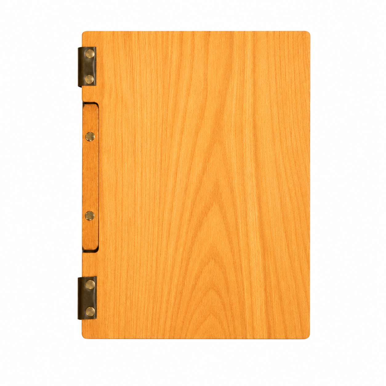 NJ Premium Wooden Menu Cover Natural Look Screw Fitting : BB-03 Shade