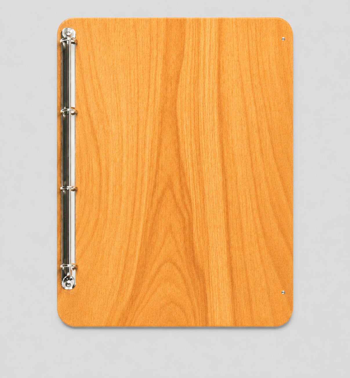 NJ Premium Wooden Menu Pad with Binder Fitting : BB-03 Shade
