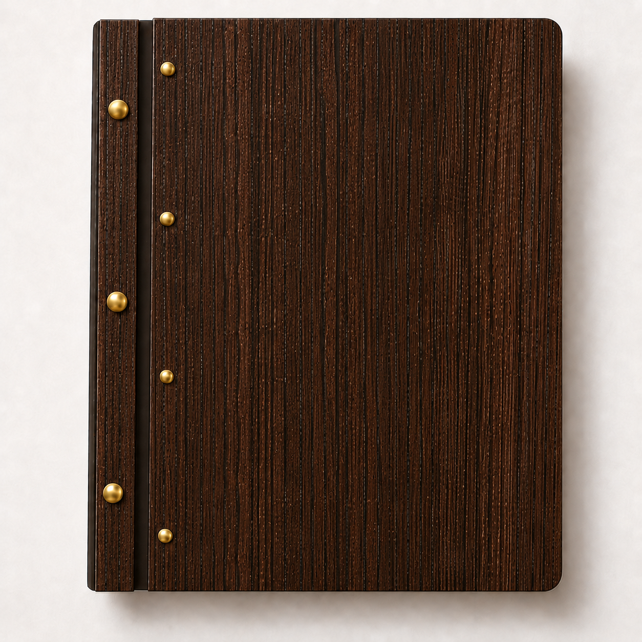 NJ Premium Wooden Menu Cover Natural Look: MCA-09