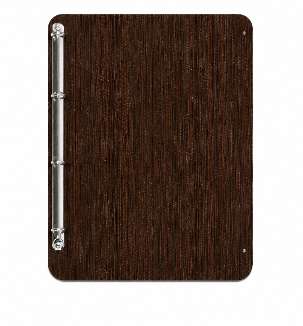 NJ Premium Wooden Menu Pad with Binder Fitting : MCA-09 Shade