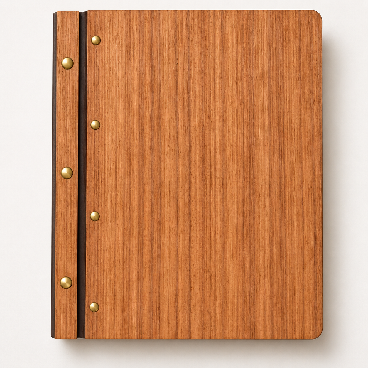 NJ Premium Wooden Menu Cover Natural Look: NT-11