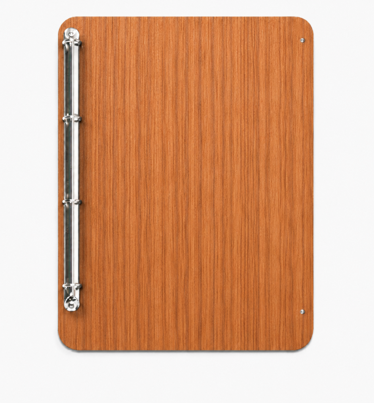 NJ Premium Wooden Menu Pad with Binder Fitting : NT-11 Shade