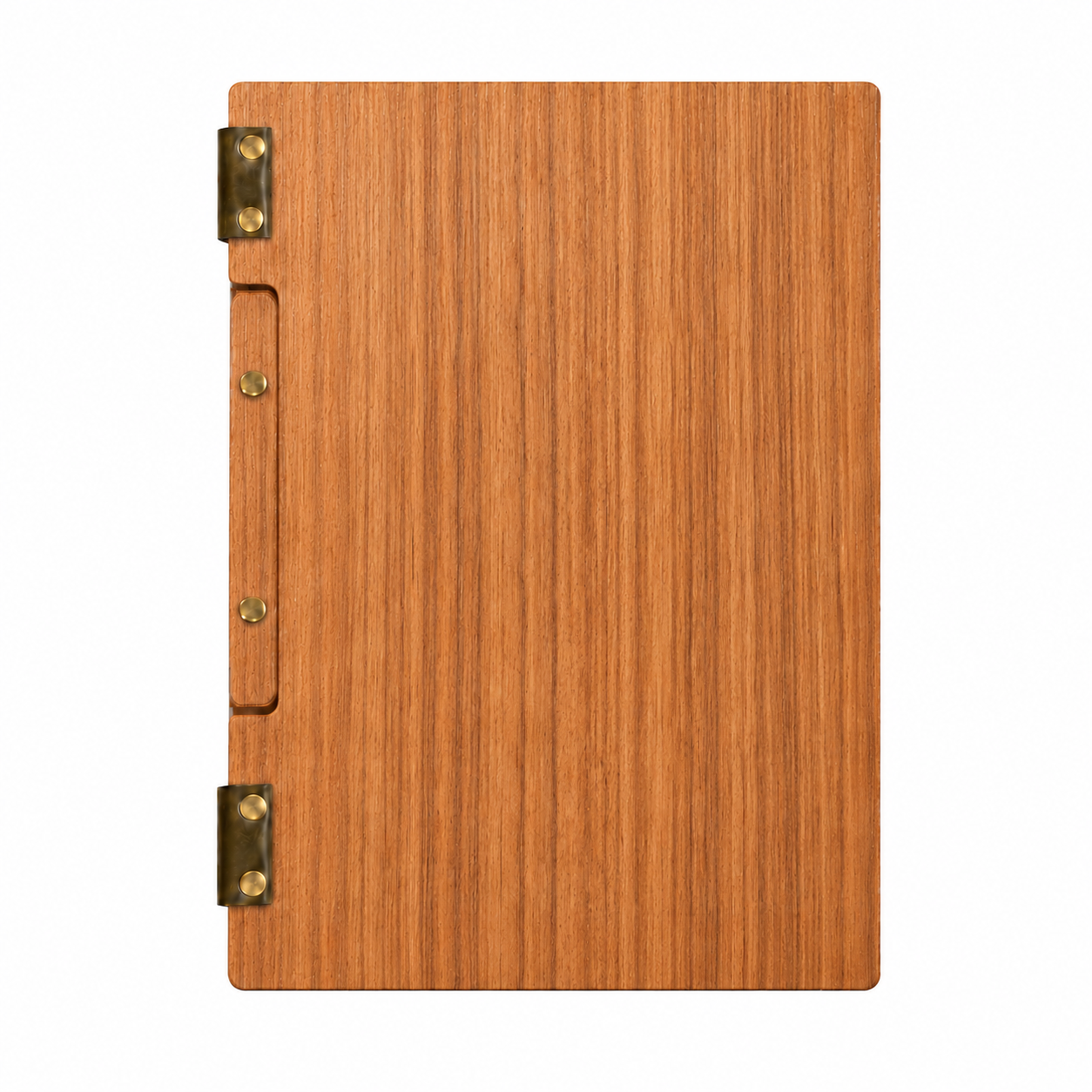 NJ Premium Wooden Menu Cover Natural Look Screw Fitting : NT-11 Shade