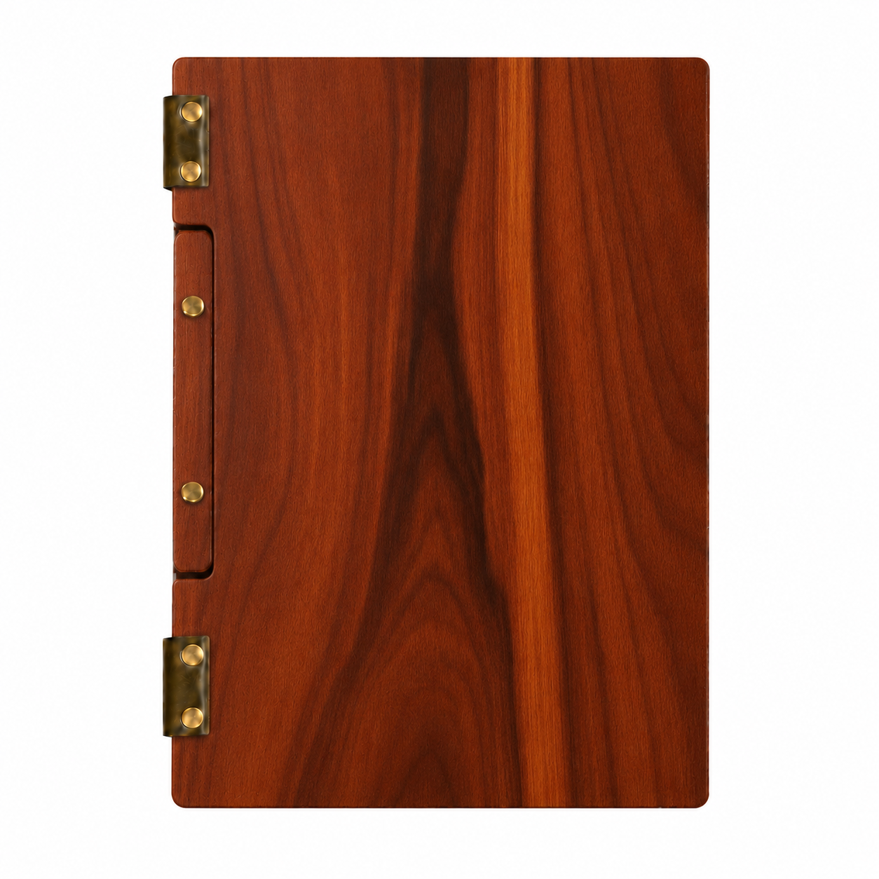 NJ Premium Wooden Menu Cover Natural Look Screw Fitting : VERGO Shade