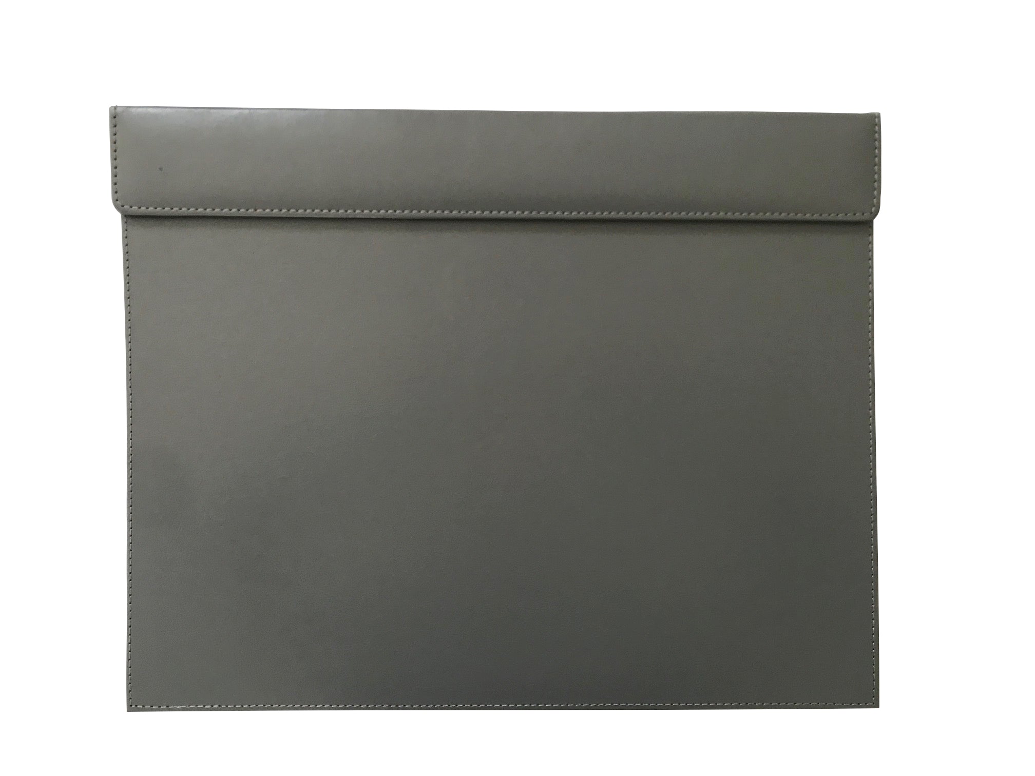 NJ Large Rectangle A3 Desk Writing Pad & Drawing Board Writing Pad Tablet with Magnetic Paper Clip for Hotel Front Desk, Planner, Reception Desk, Blotter: 18x14": GREY