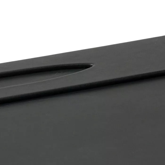 NJ Large Rectangle A3 Desk Writing Pad & Drawing Board Writing Pad Tablet with Magnetic Paper Clip for Hotel Front Desk, Planner with Pen Slot, Reception Desk, Blotter: 18x14": BLACK