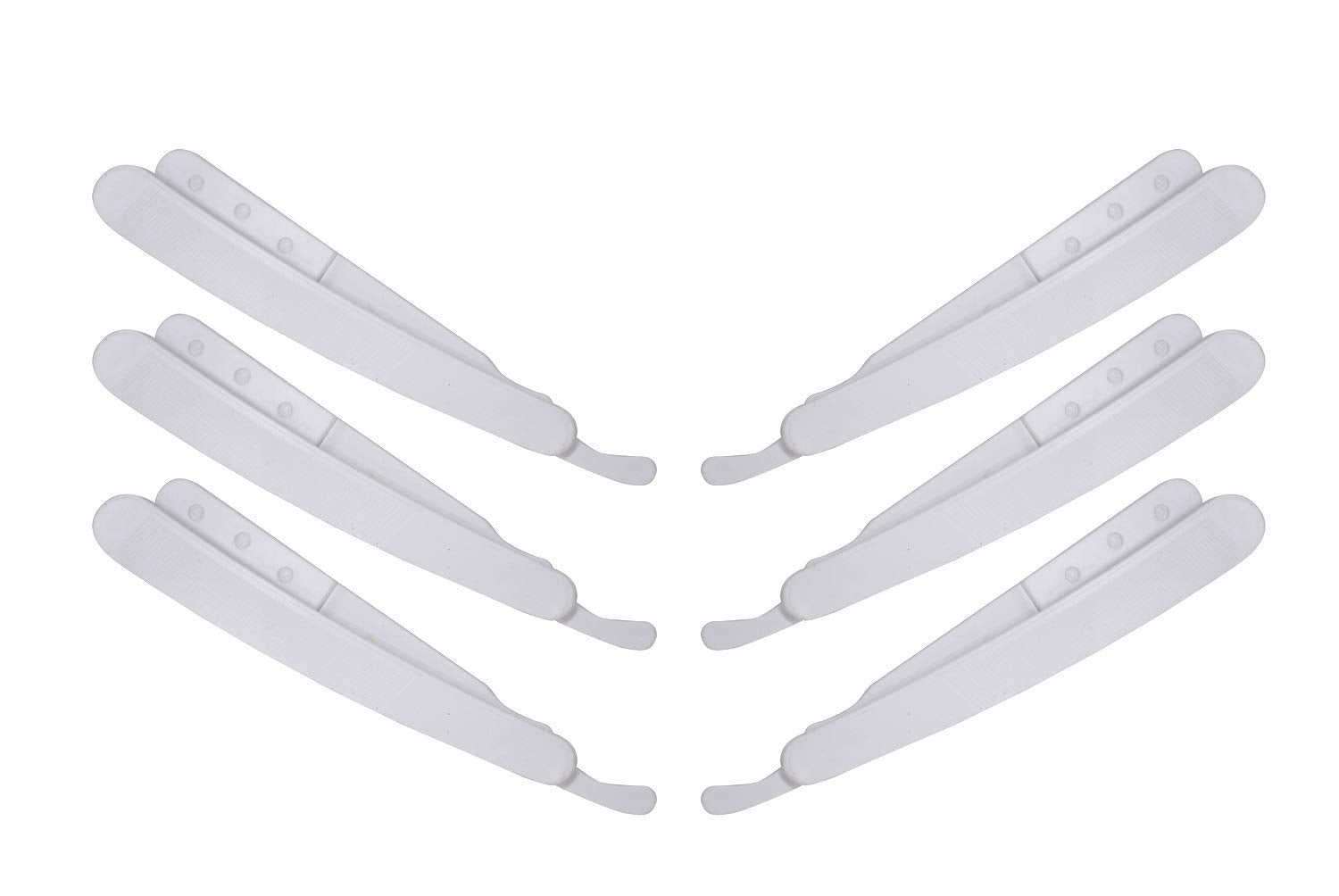 NJ Professional Disposable Shaving Ustra Razor For Salon Barber Use Safe Shaving For Men And Boys: 6 Pcs