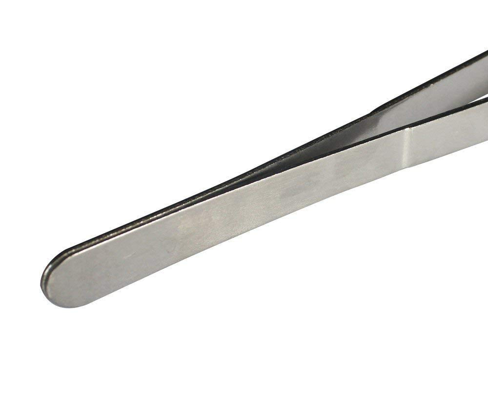 NJ Extra Long Tongs Aquarium Tweezers Set, Stainless Steel Straight Aquascaping Tweezer for Fish Tank Aquatic Plants, Extra Long Tweezer :18" (46 cm) Long