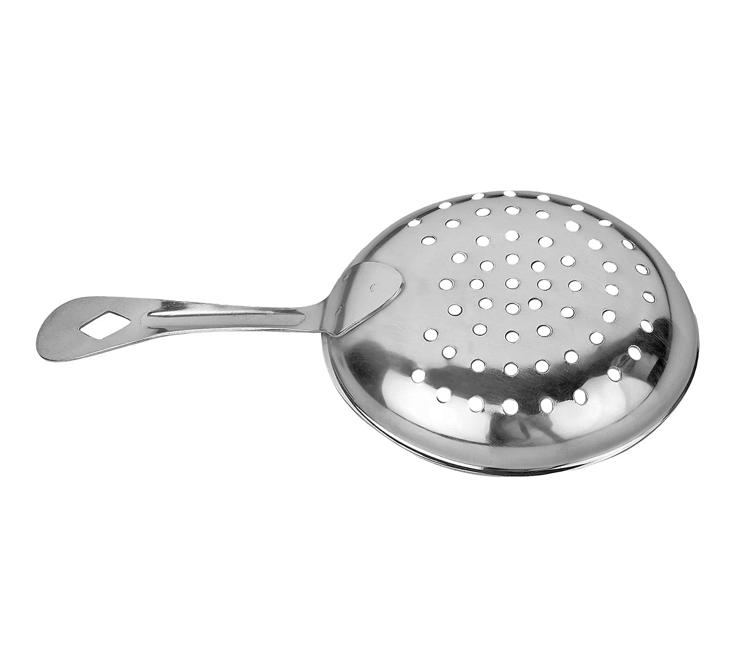 NJ OVERSEAS Stainless Steel Conical Strainer Julep Bar Strainer 3-inch -2 Pieces/Set