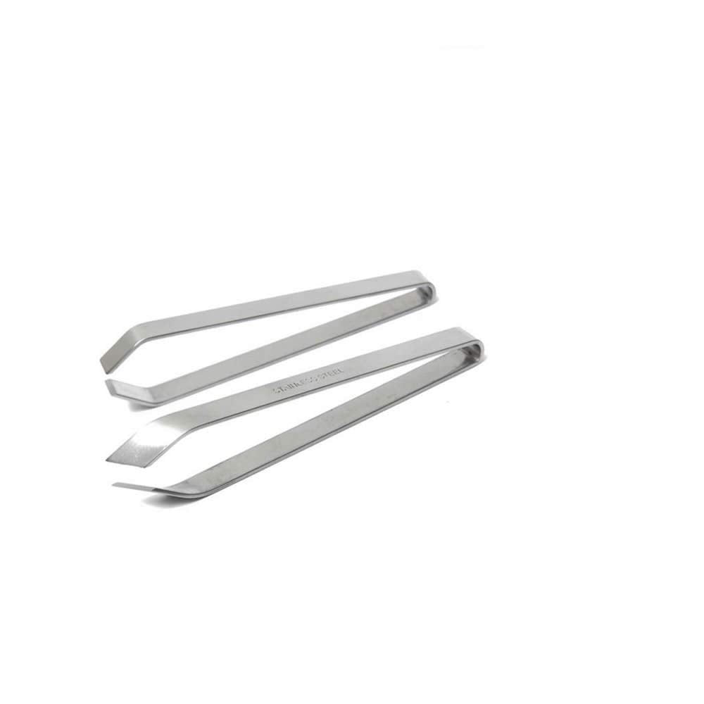 NJ Stainless Steel Fish Bone Remover, Pincer Puller Tweezer Tongs Pick-Up Tool, Feather Removal Tools : 2 Pcs Set