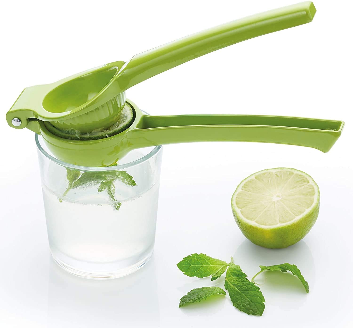 NJ Green Lemon Squeezer Press Professional Manual Orange Juicer, Manual Citrus Press Juicer, Fresh Juice Tools for Home Kitchen β¦