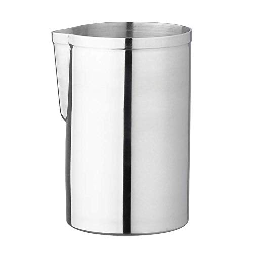 NJ Japanese Style Seamless Stainless Steel Mixing Glass Stirring Cocktail: 480 ml