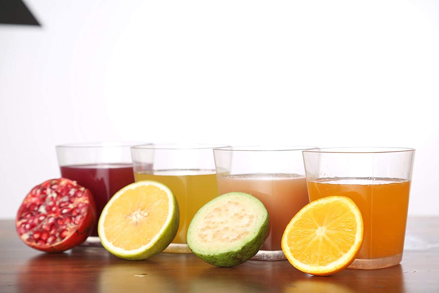 NJ Liner Unbreakable Drinking Glasses 270 ml, 100% Polycarbonate Tumbler for Water Juice Beer and Cocktail, BPA-Free, Shatterproof Drinking Glassware: 4 Pcs Set