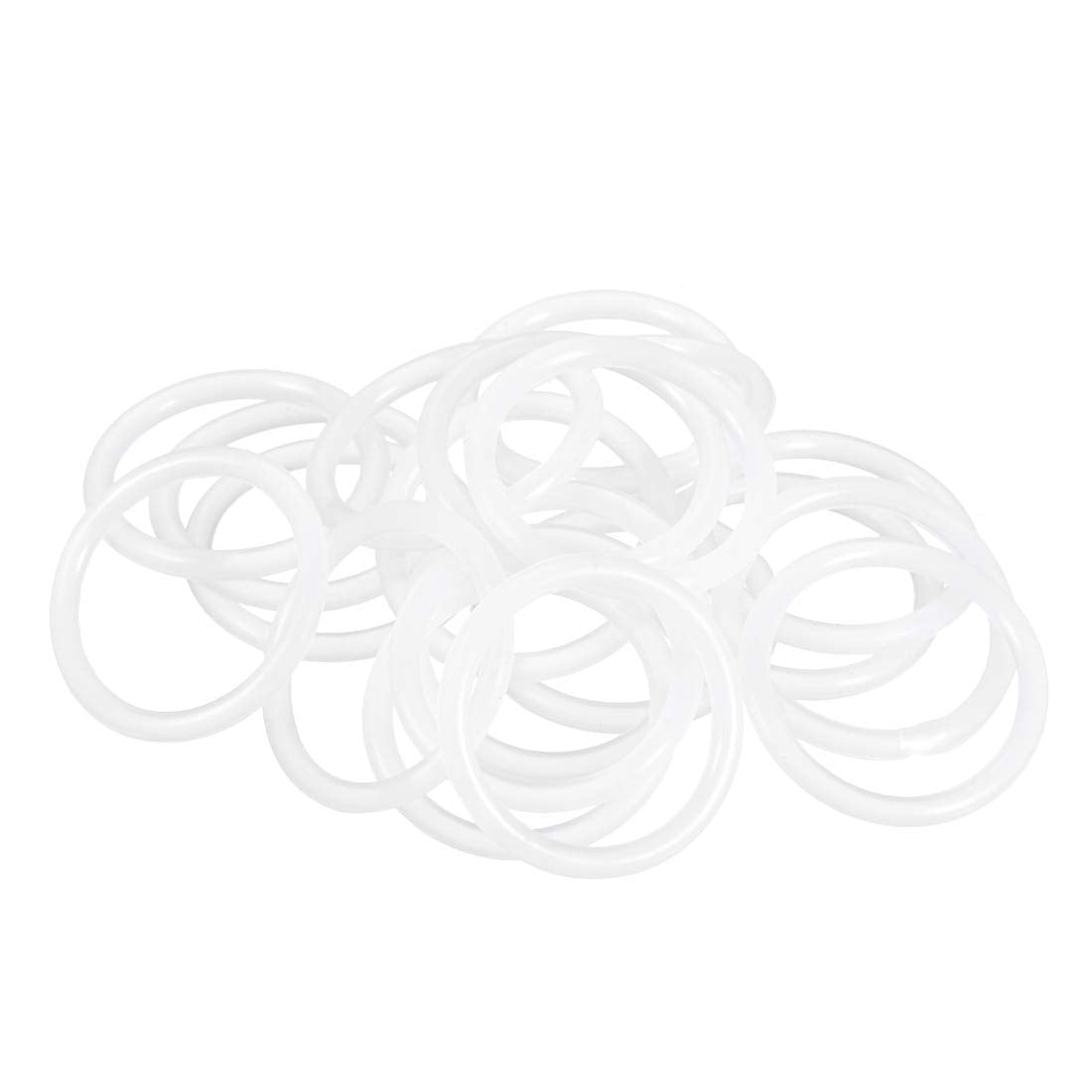 NJ Silicone Sealing Rings Gaskets for Leak Proof bottle Mason Jar Lids wide mouth : 20 Pcs