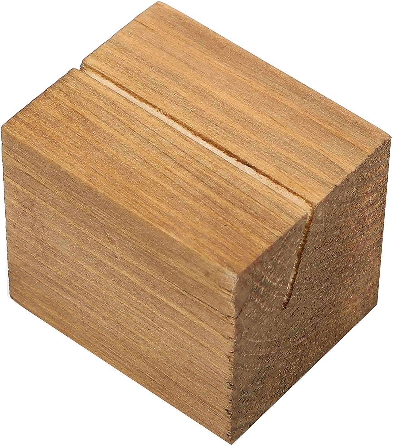 NJ Natural Wood Place Card Holders: 2 Inches