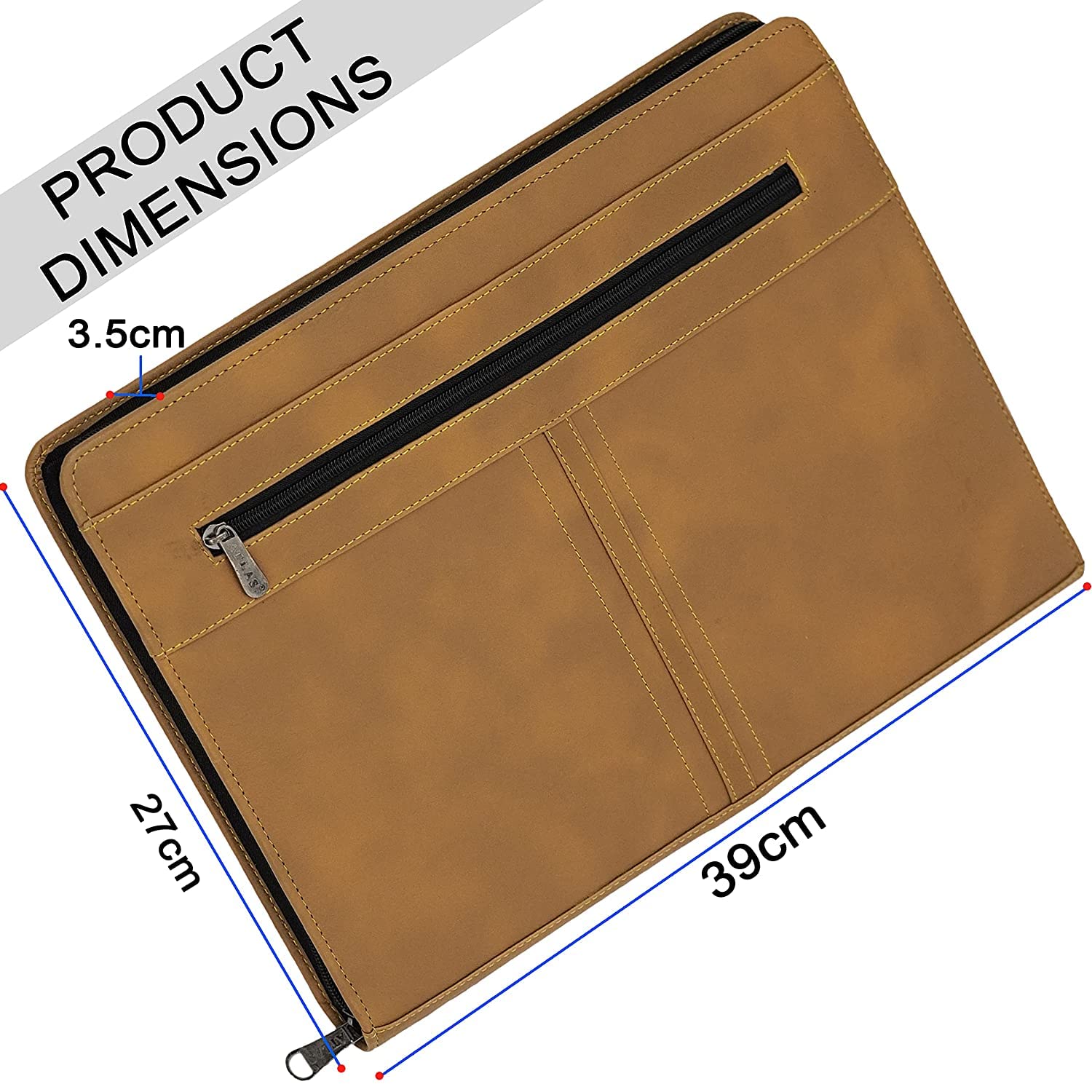 NJ Professional File Folder for Documents, Conference: Brown