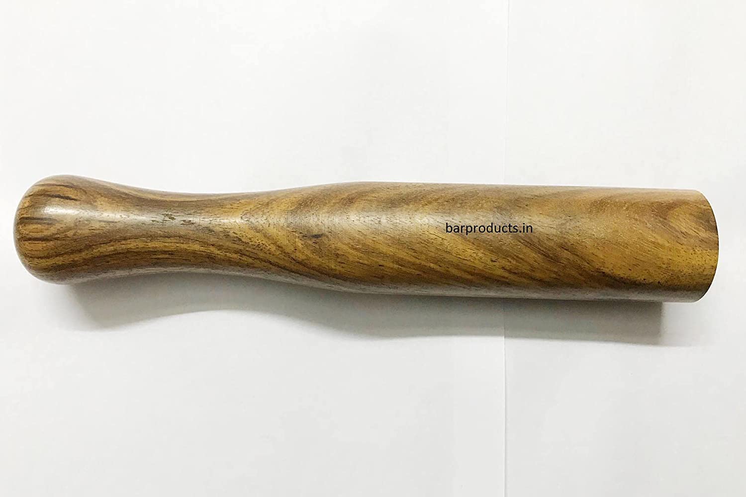 NJ Solid Sheesham Wood Cocktail Muddler Mixology Tool Wooden Muddler 10 Inches : 01 Pc.