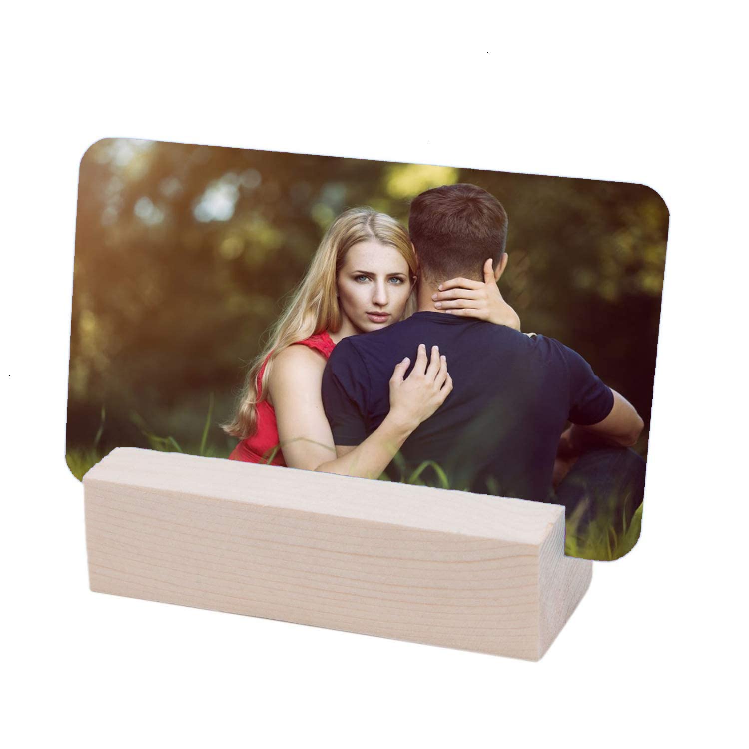 NJ Beech Wood Place Card Holder /Table Number Holders : 6 cm