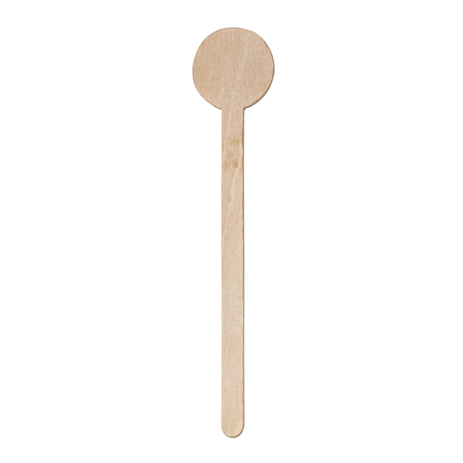NJ Wooden Coffee/Cocktail Drink Stirrers, Disposable Biodegradable Milk Drink Stirrers for Beverages, Wooden Cutlery, Wooden eco-Friendly Stirrer, 6 Inches