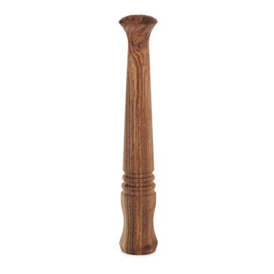 NJ Solid Sheesham Wooden Muddler Bar Tool, 10 - Inch Hardwood Mojito Muddler, Commercial Grade Cocktail Drink Muddlers, Bar Accessories: 1 Pc.