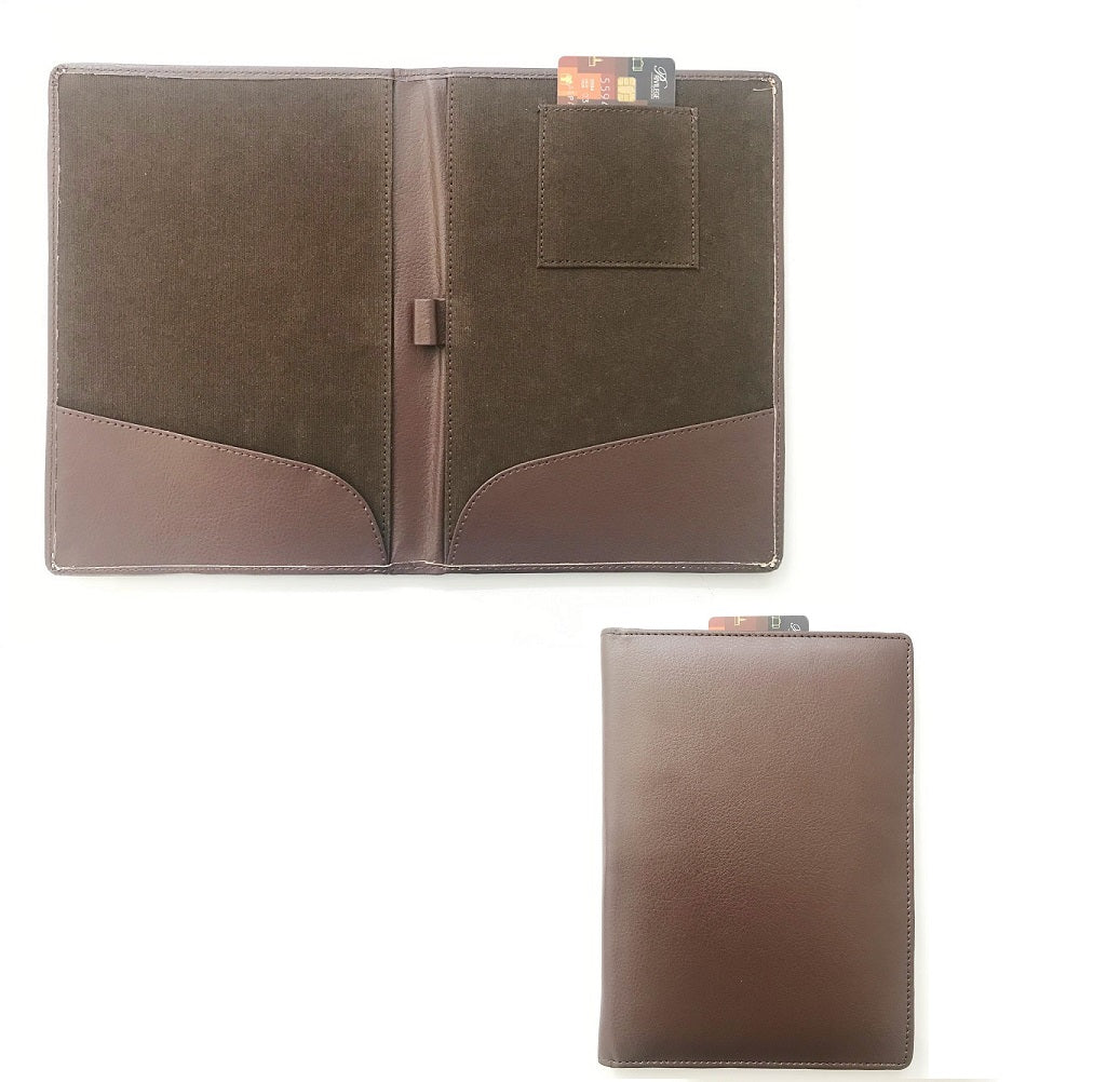 NJ Bill folder/Check Presenter with Credit Card Slot Receipt