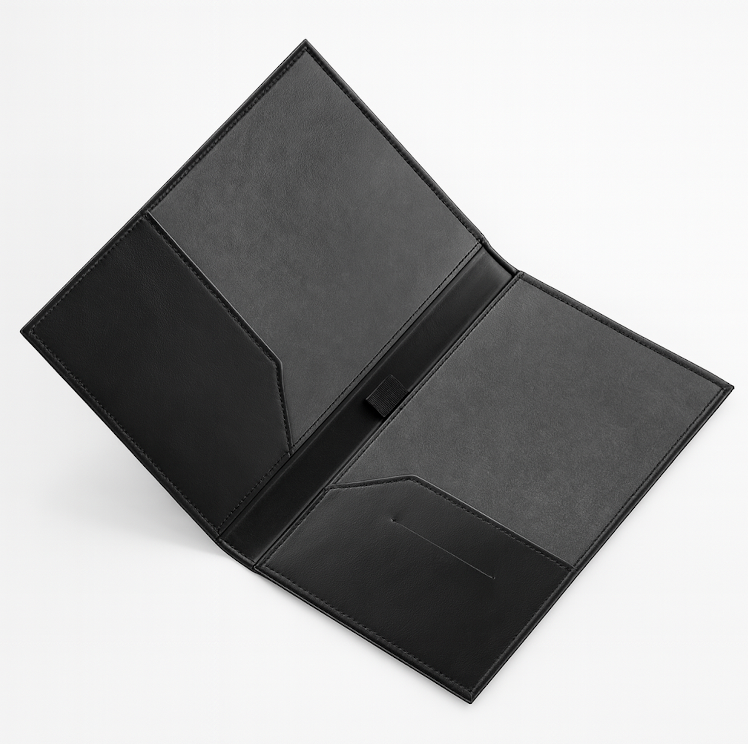 NJ Check Presenter Bill folder for hotel and Restaurant with Credit Card Slot