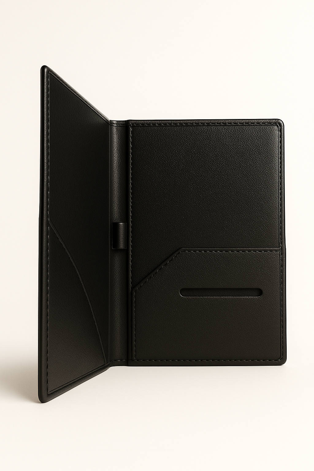 NJ Check Presenter Bill folder for hotel and Restaurant with Credit Card Slot