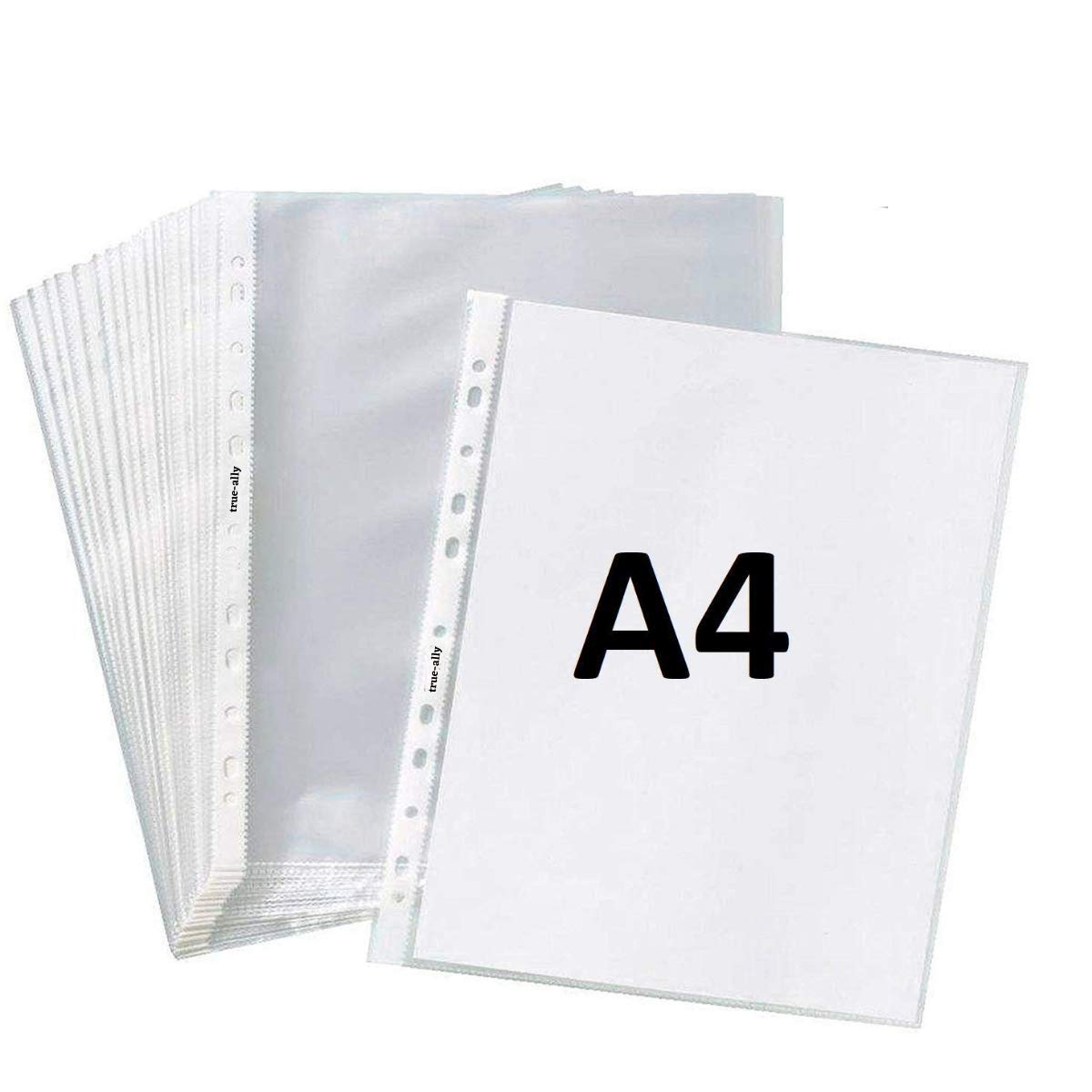 Heavy Duty 200 Micron Transparent Menu Sleeves