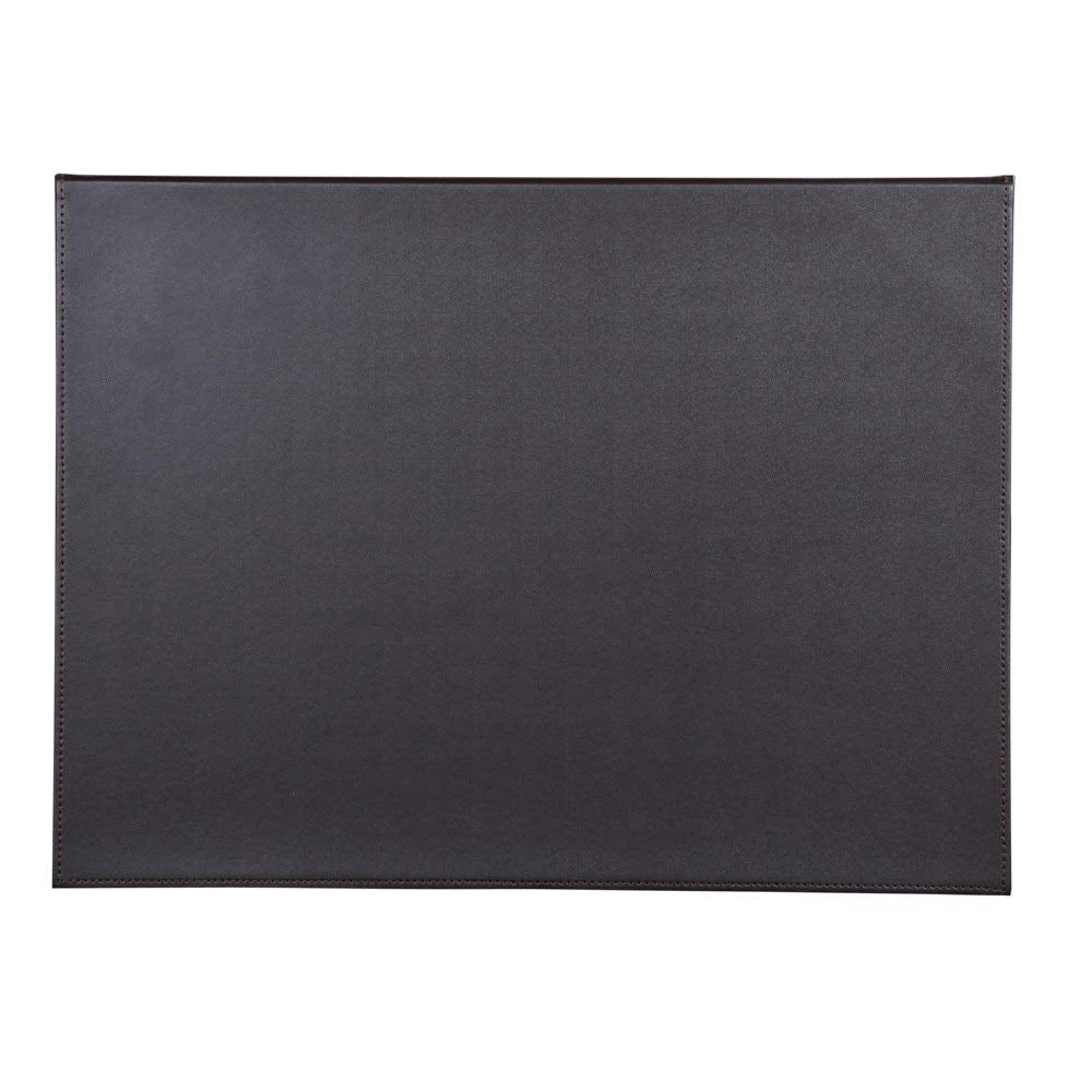 NJ Large Rectangle A3 Desk Writing Pad & Drawing Board Writing Pad Tablet with Magnetic Paper Clip for Hotel Front Desk, Planner, Reception Desk, Blotter: 18x14": BLACK