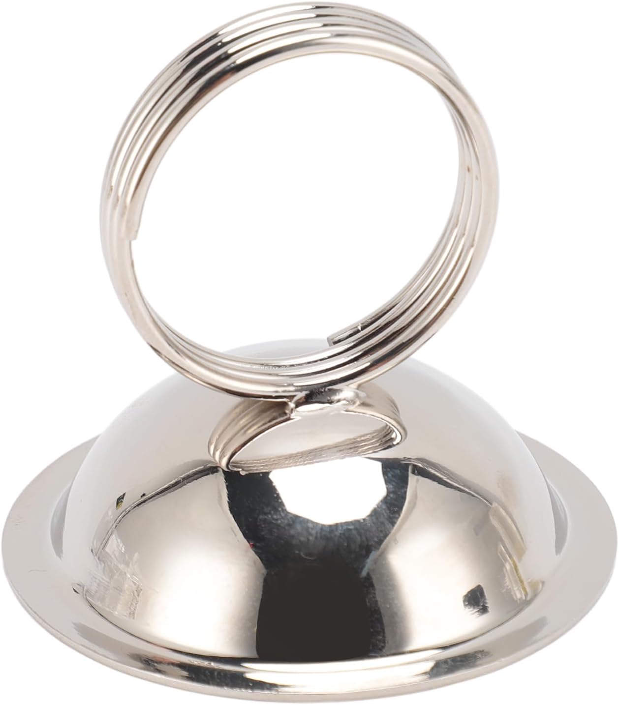 NJ Table Card Holder Stand, Stainless Steel Table Number Holders, and Elegant Photo Card Holders, for Weddings, Parties, and Restaurants with Banquets (Silver)