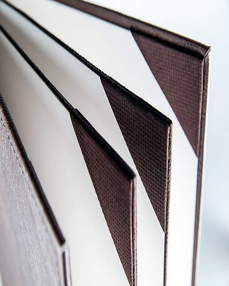 NJ Book Style Menu Covers Holders: 6 View