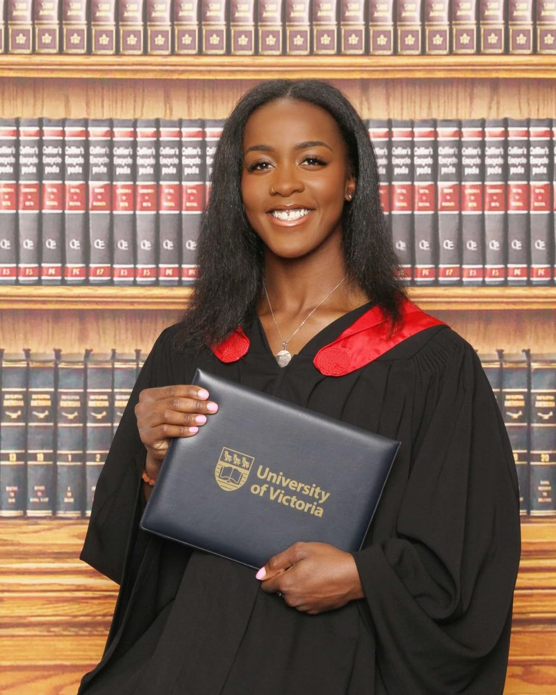 NJ Leather Certificate Holder, Convocation Folder, MOU Folder, Diploma Cover Holds A4 Paper: BLACK