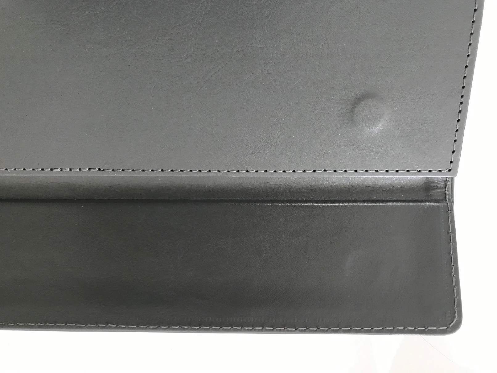 NJ Large Rectangle A3 Desk Writing Pad & Drawing Board Writing Pad Tablet with Magnetic Paper Clip for Hotel Front Desk, Planner, Reception Desk, Blotter: 18x14": GREY