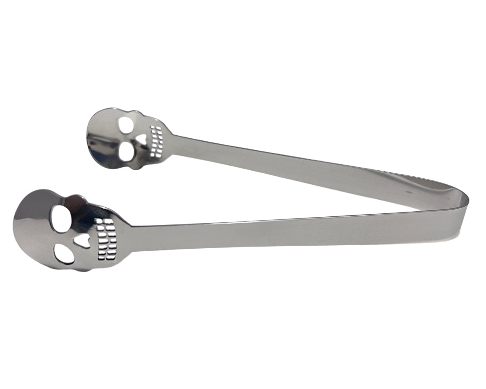 NJ Skull Design Ice Catcher Tong