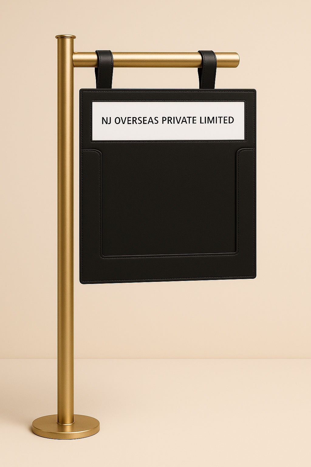 NJ Guest Paging Board – Airport Name Display & Welcome Sign for Guest Pickup | Travel Paging Board for Tour Operators, Chauffeurs & Hotels, Hanging Paging Board