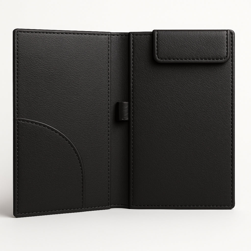 NJ Check/Bill Presenter with Magnetic Paper Holder