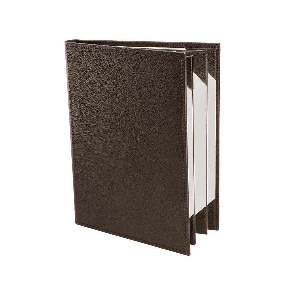 NJ Book Style Menu Covers Holders: 6 View