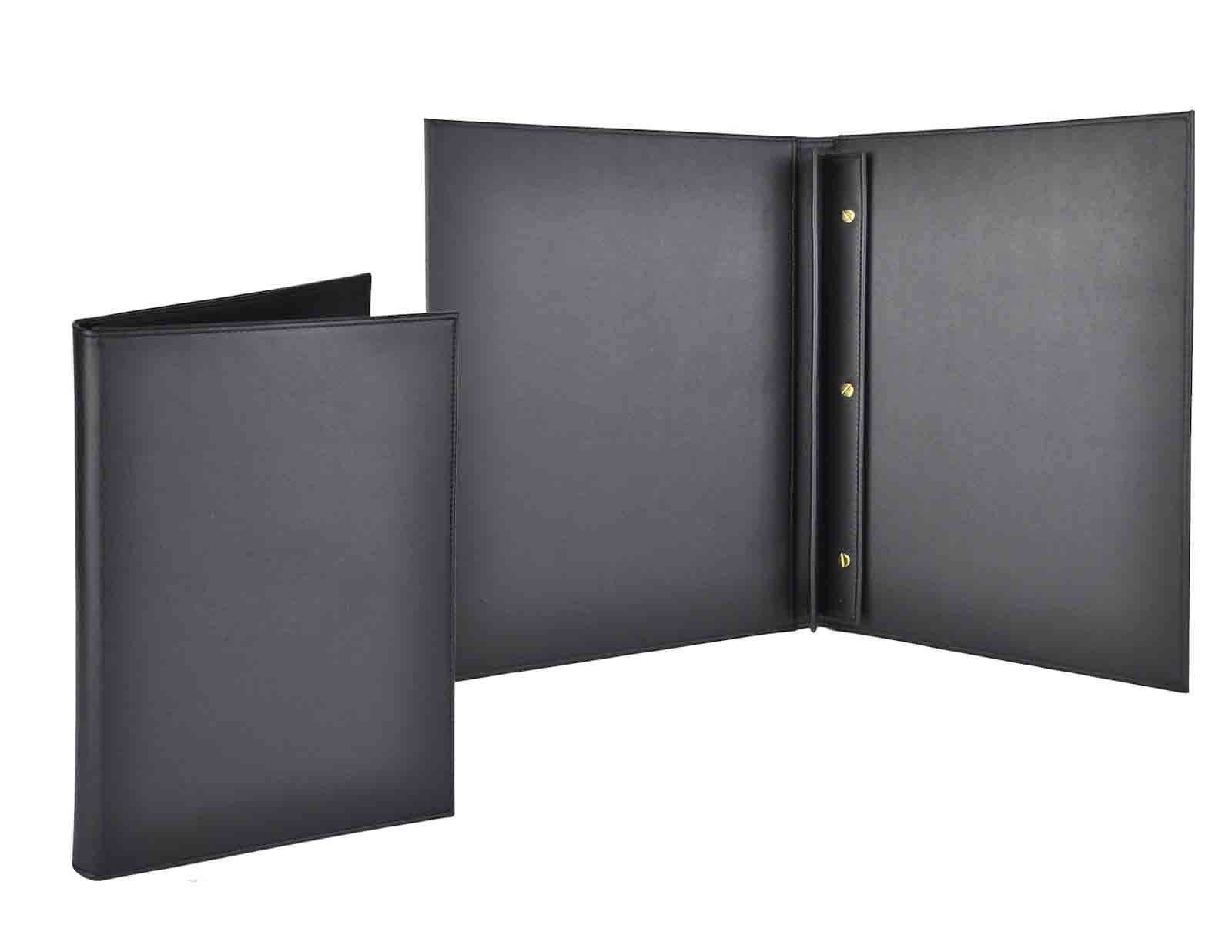 NJ Restaurant Menu Covers Holders screw fitting 9x12" Inches