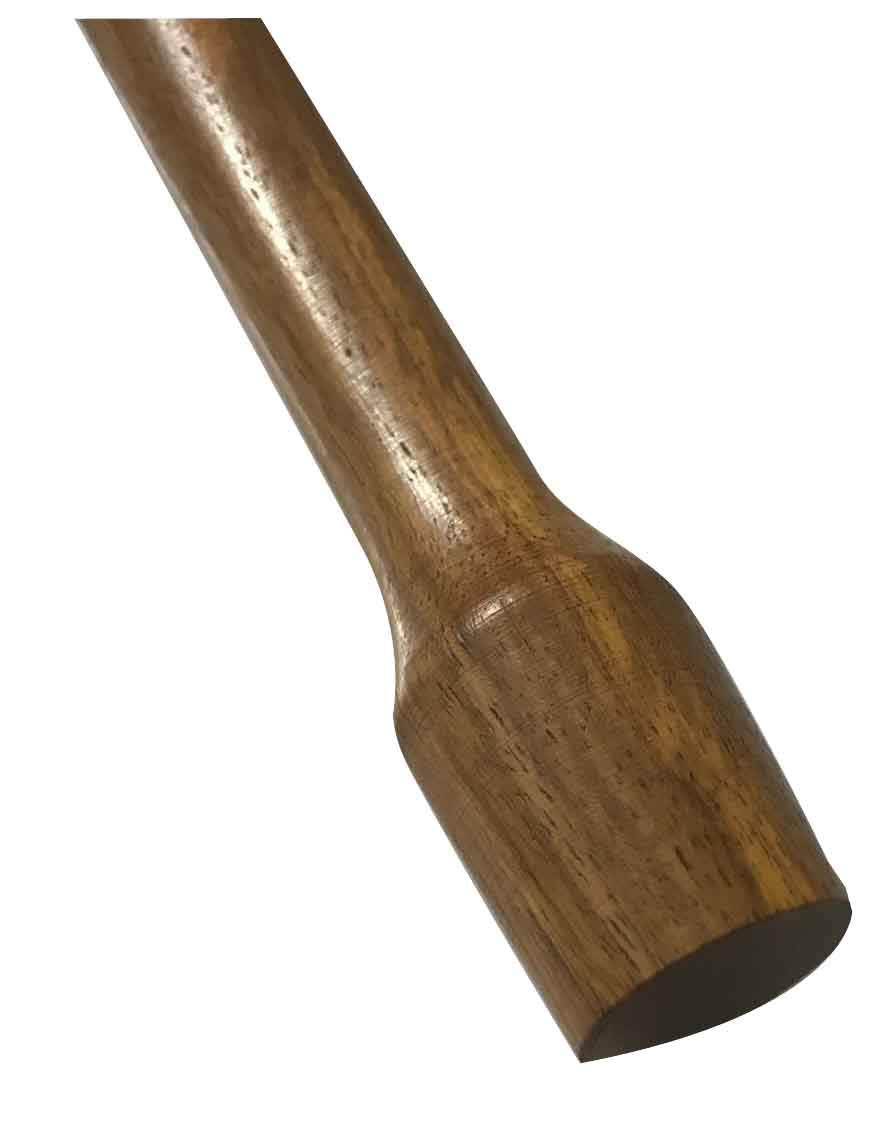 NJ Sheesham Wooden Muddler Bar Tool, 12 - Inch Hardwood Mojito Muddler Curve Model, Commercial Grade Cocktail Drink Muddlers, Bar Accessories Belly Design: 1 Pc.