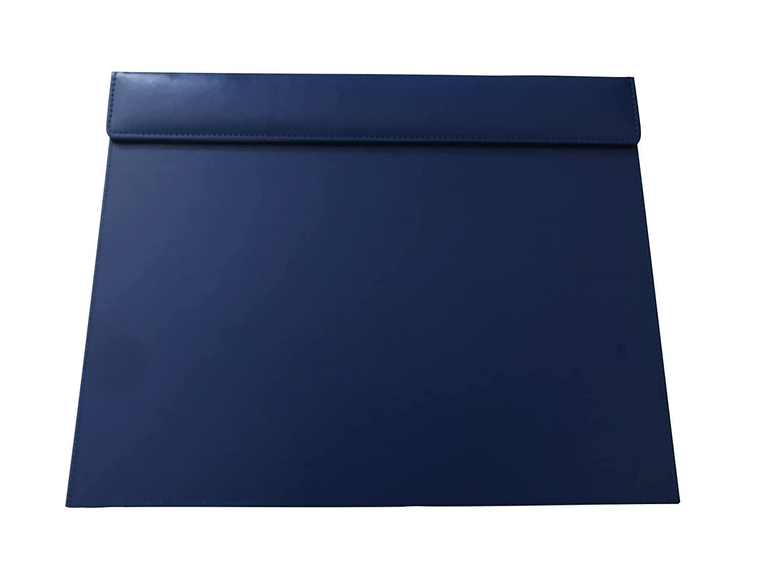 NJ Large Rectangle A3 Desk Writing Pad & Drawing Board Writing Pad Tablet with Magnetic Paper Clip for Hotel Front Desk, Planner, Reception Desk, Blotter: 18x14 : Blue