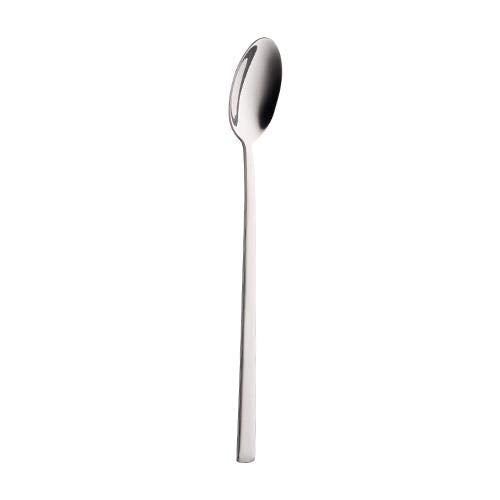 NJ Long Spoon for Iced Tea, Coffee Ice Cream Spoon for Tall Glasses, Cocktail Bar Stainless Steel Long Handle Spoon, Soda Spoon, Bournvita/Horlicks Spoon, Milkshake Spoon: 10 Pcs Set